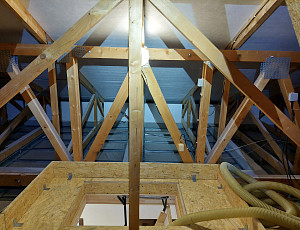 Zateplení novostavby bungalovu pomocí foukané izolace